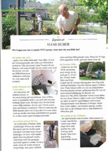Zeitbankler berichten: Hans Huber