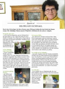 Zeitbankler berichten: Hildegard Schinagl