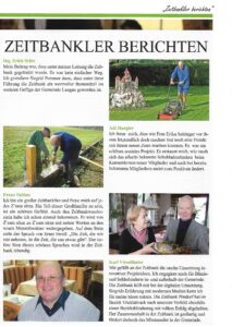 Zeitbankler berichten: Erich, Adi, Franz und Karl